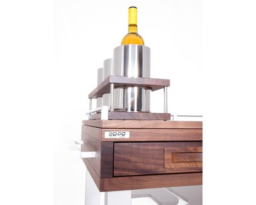 ZEPé Chariot de service  Bar & Vins  " Nature "