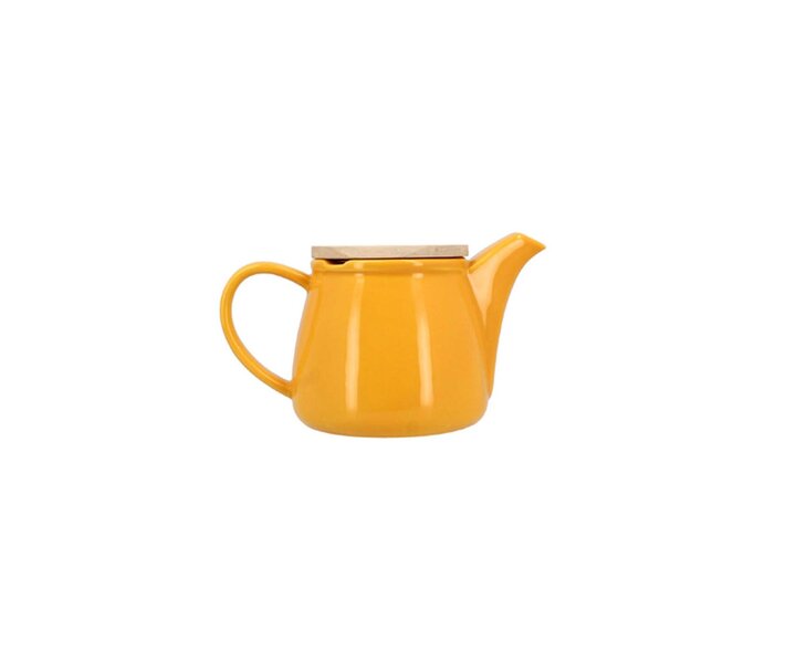 M&T Teapot 50 cl yellow earthenware