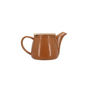 M&T Teapot 50 cl brown earthenware