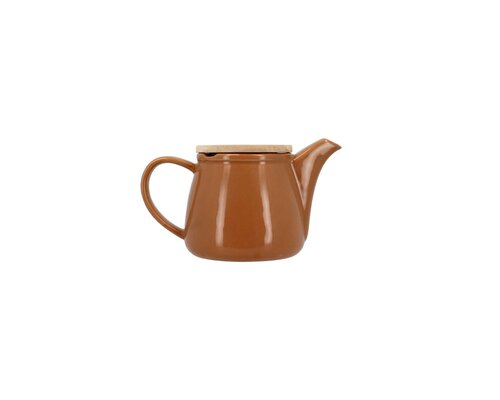 M&T Teapot 50 cl brown earthenware
