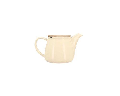 M&T Teapot 50 cl beige earthenware