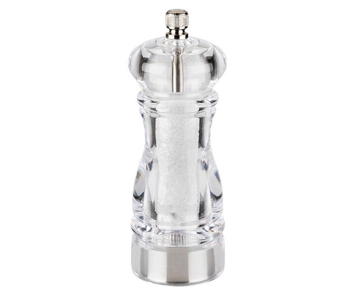 M&T Pepper- and salt mill  with black natural slate tray