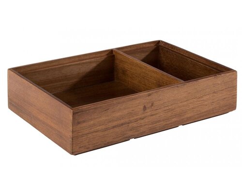 M&T Peper- en zoutmolen  inclusief houten box met 2 compartimenten