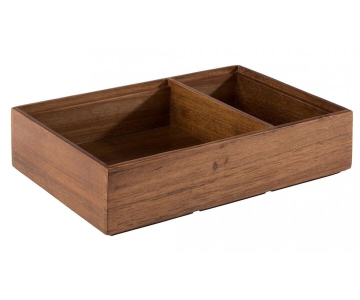 M&T Peper- en zoutmolen  inclusief houten box met 2 compartimenten