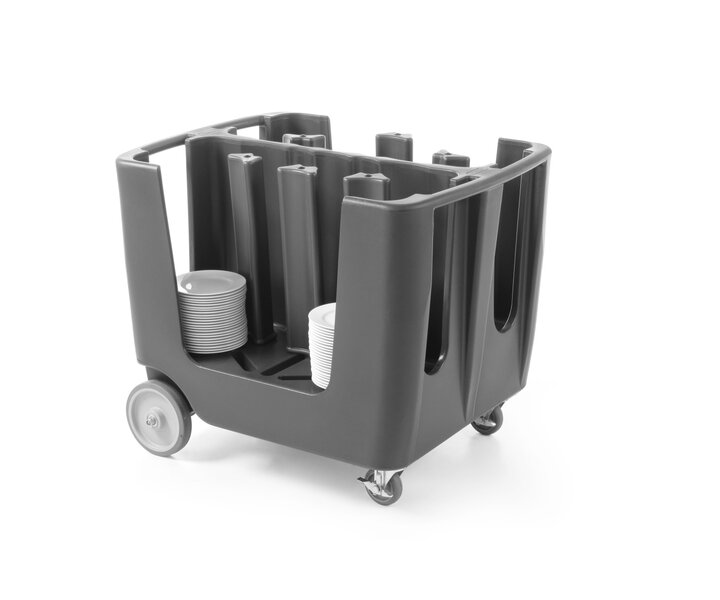 M&T Plate trolley adjustable black color