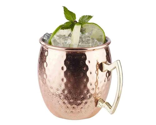 M&T Mug cuivre martelé "Moscou mule" 0,5 L