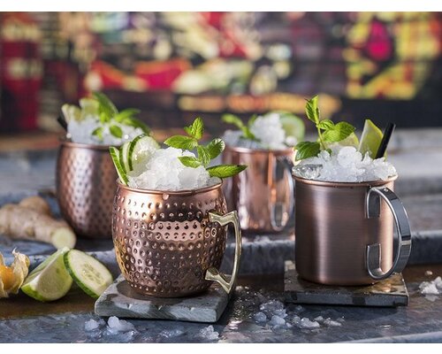 M&T Mug cuivre martelé "Moscou mule" 0,5 L