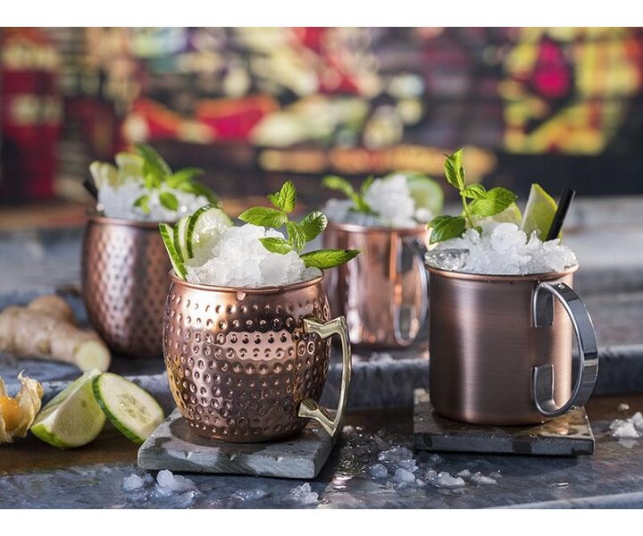 M&T Mug cuivre martelé "Moscou mule" 0,5 L