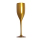 M & T  Herbruikbare champagnefluit 150 ml  - Gouden