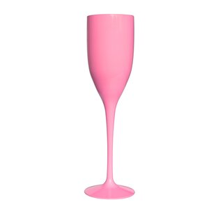 M & T  Flûte à champagne réutilisable 150 ml  - Rose