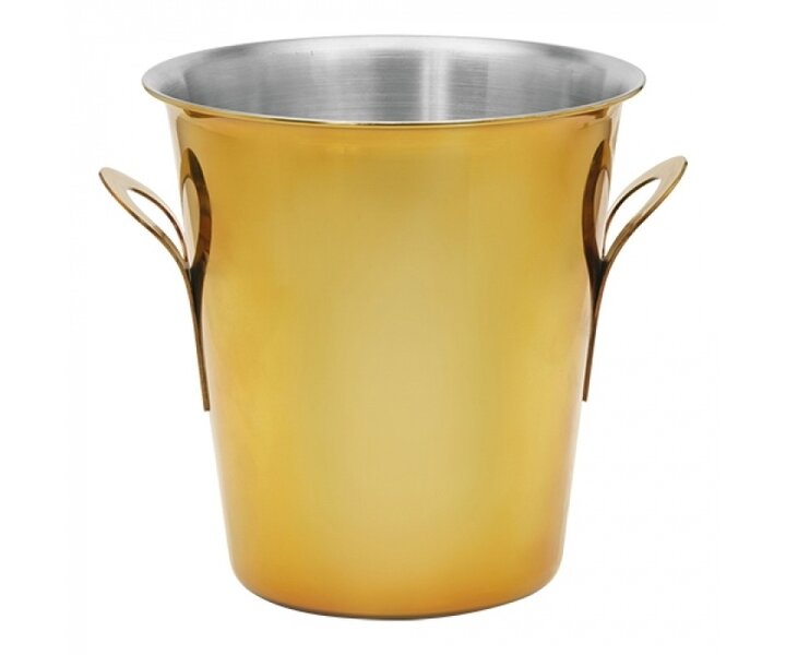 M&T Wijn- en champagne koeler roestvrijstaal  " Gold look "