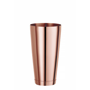 BAR UP  Boston shaker 0,8 liter copperplated stainless steel