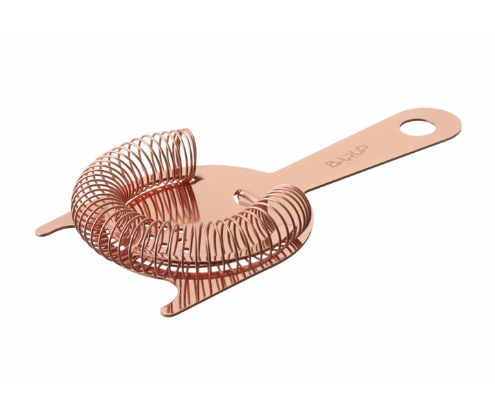 BAR UP  Bar strainer " Hawthorne " coppered stainless steel