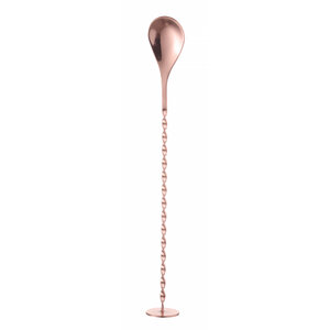 BAR UP  Bar spoon with muddler coppered stainless steel