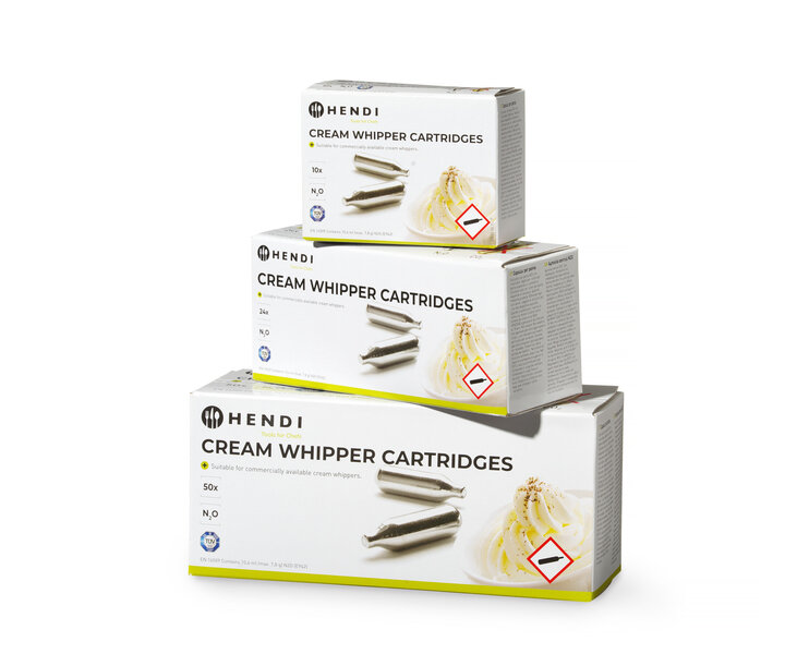 HENDI Cream whipper cartridges packed by 50 pieces