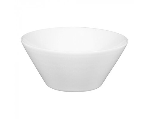 M & T  Conical bowl white porcelain ø 9 cm height 4,6 cm