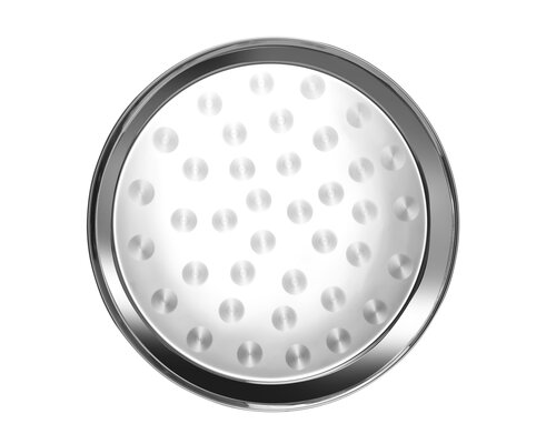 M&T Round tray stainless steel ⌀ 300 x (H)17 mm