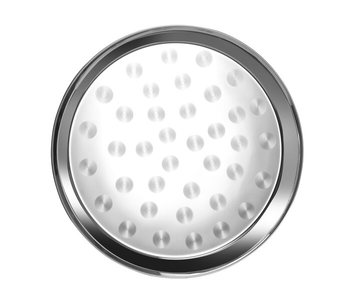 M&T Plateau de service rond en inoxydable   ⌀ 400 x (H)19 mm