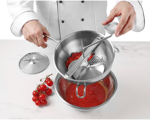 M&T Moulin à légumes livré avec 2 disques