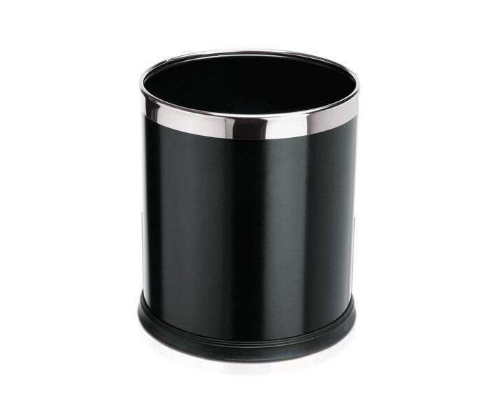 M&T Corbeille métalique noir