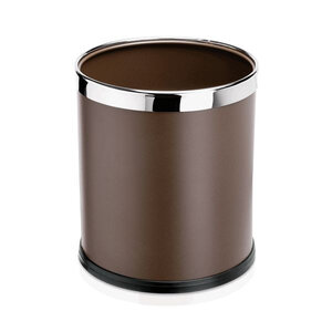 M&T Waste bin brown metal