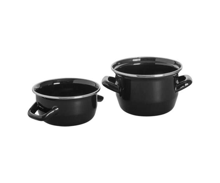 M&T Mussel pot black for serving 0,5 kg of mussels