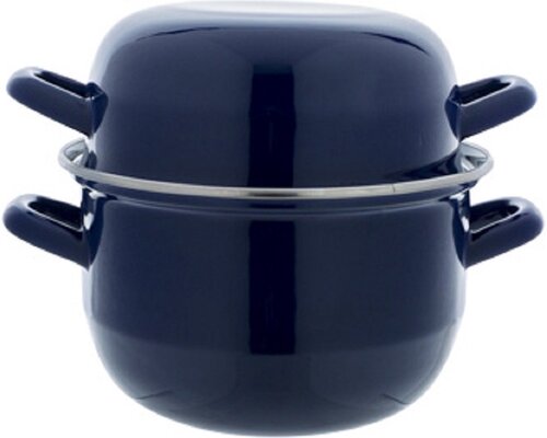 M & T  Mussel pot blue for serving 1 kg of mussels