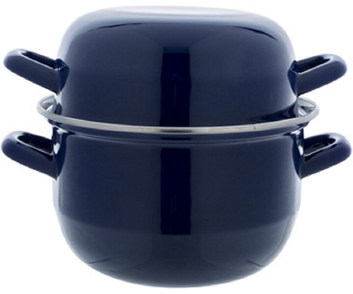 M&T Mosselpot blauw voor het serveren van 1 kg mosselen