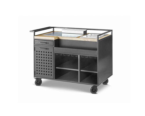 M & T  Bar- & Cocktail trolley