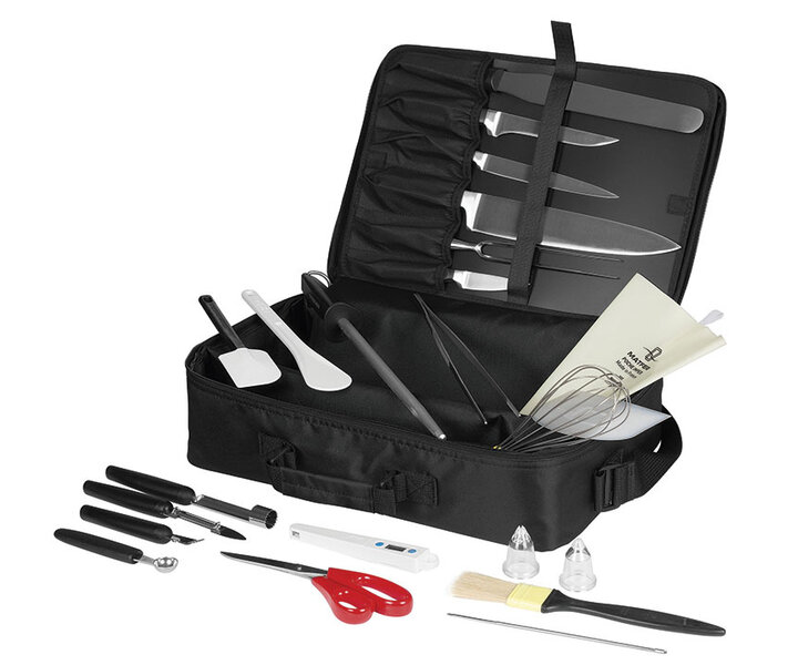 M&T Kitchen Knife Set 24 pcs in briefcase