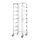 M&T Mobile rack for 7 dishwashing racks