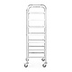 M&T Mobile rack for 7 dishwashing racks