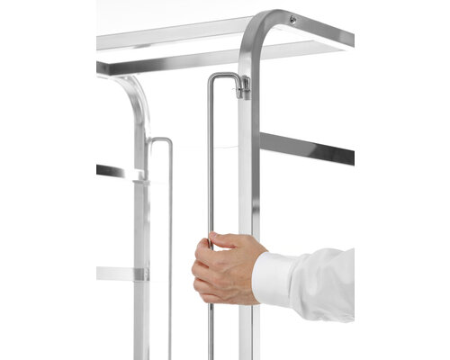 M&T Mobile rack for 7 dishwashing racks