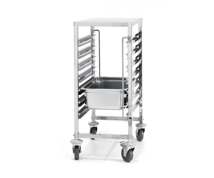 M&T Gastronorm racking trolley 7 x GN 1/1