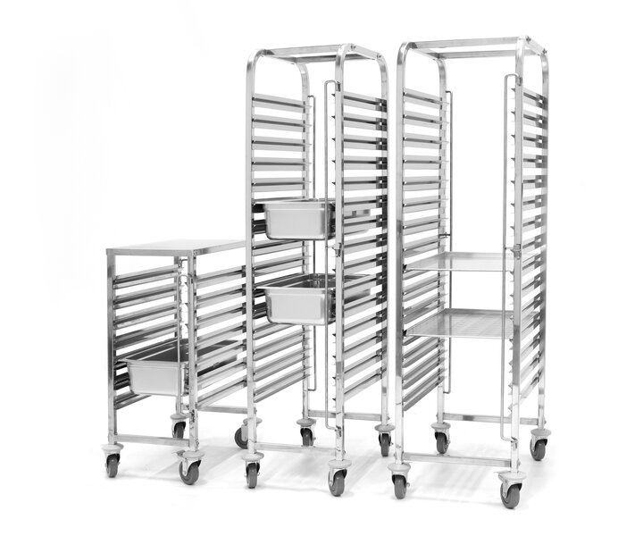 M&T Gastronorm racking trolley 7 x GN 1/1