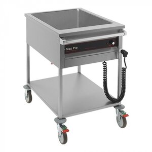 MAX PRO  Chariot bain-marie type 2/1 GN dim. 65 x 53 cm