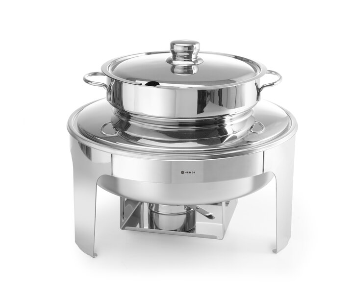HENDI Chafing dish rond pour soupe 10 litre