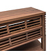 ZEPé Display buffet trolley in walnut wood color