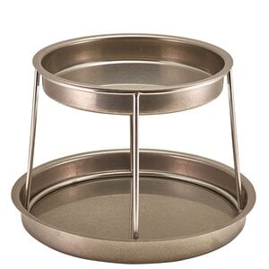 M&T Ensemble de 2 plateaux de fruits de mer finition vintage