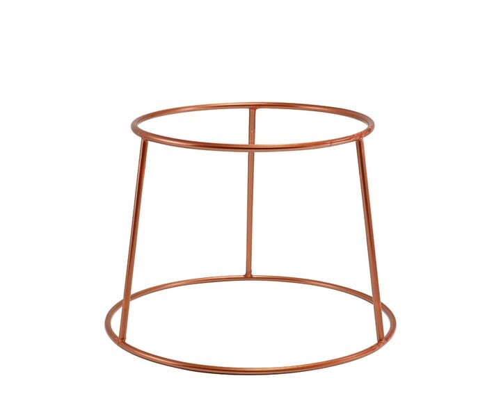 M&T Zeevruchtenschotel set met 2 schotels gehamerd koper uitvoering