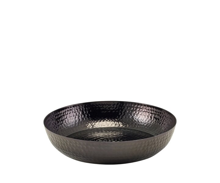 M&T Seafood trays set of 2 pieces hammered black finish