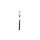 PINTINOX  Couteau  de table Sushi PVD Gold & Black