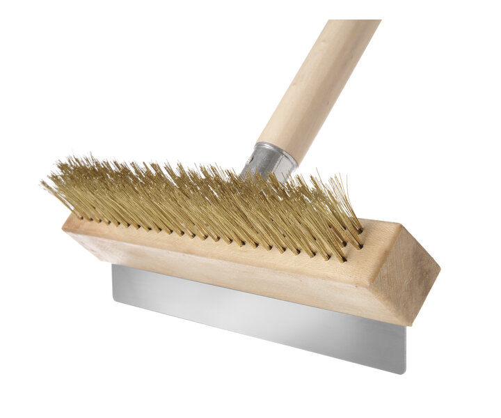 M&T Brosse pour four à pizza avec racloir