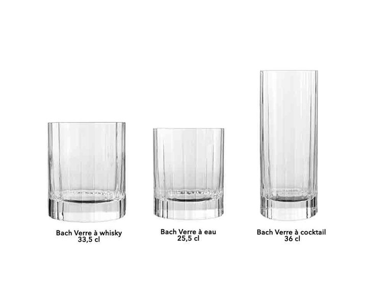 LUIGI BORMIOLI  Longdrink glass 36 cl " Bach "
