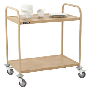M&T Serving trolley " wooden " look
