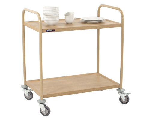 M&T Serving trolley " wooden " look