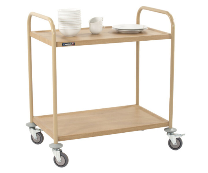 M&T Chariot de service aspect " bois "