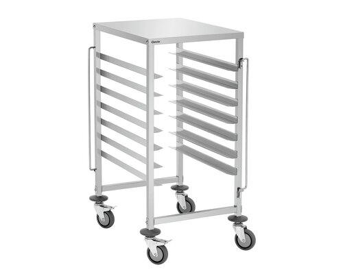 M&T Wagen voor het transport van 7 euronorm schotels 60 x 40 cm