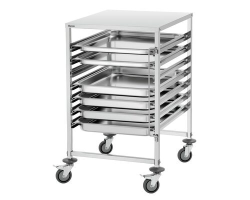 M&T Trolley for transport of 7 GN 2/1 trays