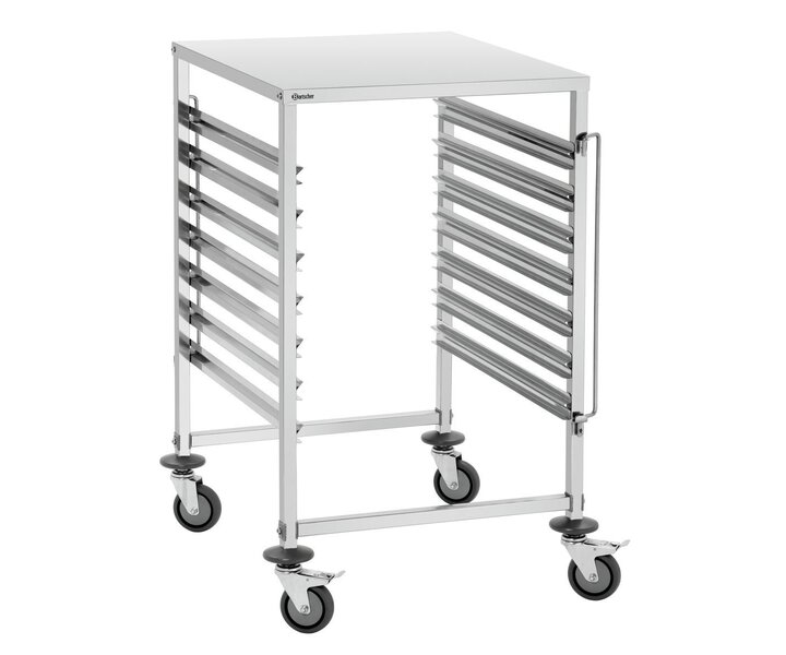 M&T Chariot pour le transport de 7 plateaux  GN 2/1